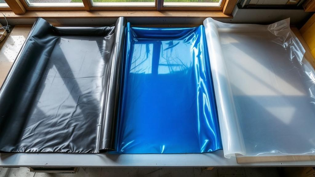 Бутилкаучуковая плёнка для пруда: свойства и применение