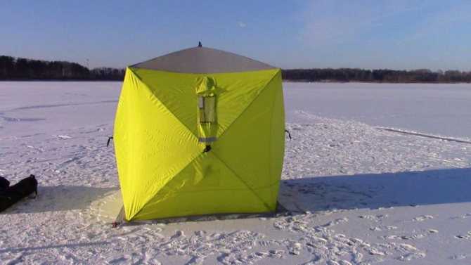 Палатка куб для зимней рыбалки: топ лучших и какую купить