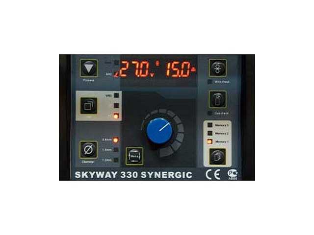 Купить aurora pro skyway 330 synergic (mig/mag+mma) (300а, 380в), инверторный сварочный полуавтомат - характеристики, цены | итс-урал, екатеринбург