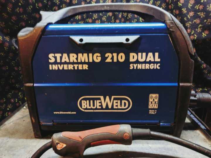 Starmig 215 dual synergic blueweld