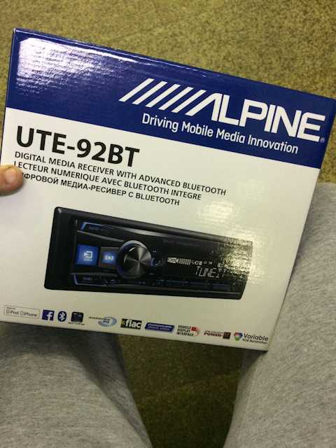 Alpine ute-92bt отзывы покупателей и специалистов на отзовик