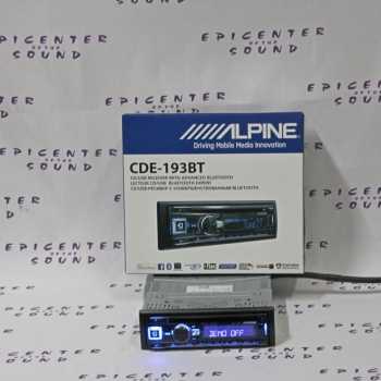 Тест головного устройства alpine cde-193bt со встроенным процессором и поддержкой flac