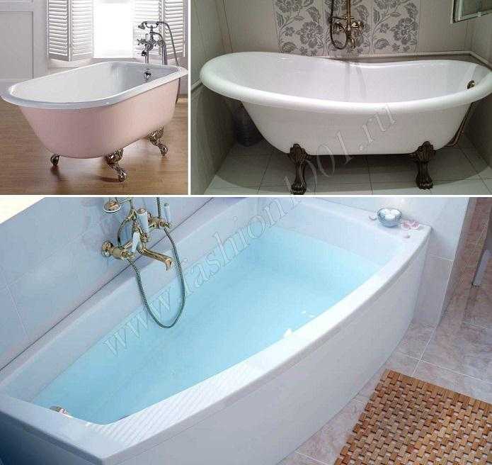 Акриловая или чугунная ванна - что лучше и почему?