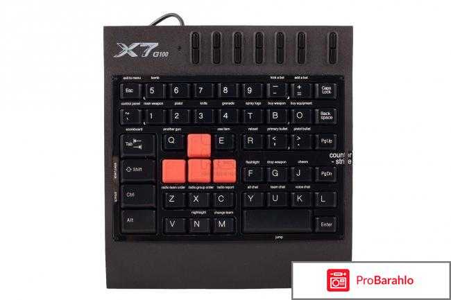 Обзор игровой клавиатуры a4tech x7-g100 | hwp.ru