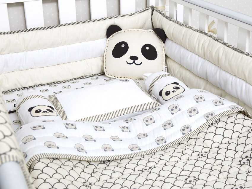 Размеры детского постельного белья в кроватку — познаем вместе