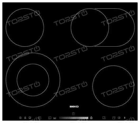 Варочная панель beko hic 64503 tx (черный) купить от 14990 руб в воронеже, сравнить цены, отзывы, видео обзоры и характеристики - sku107867