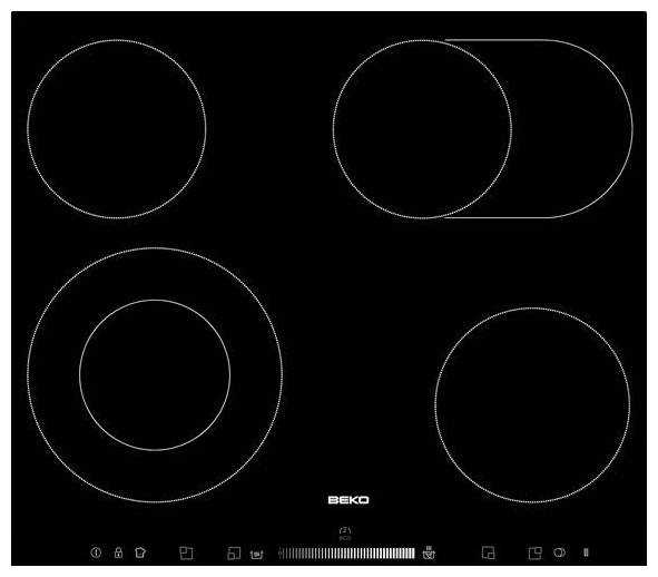 Варочная панель beko hic 64503 tx (черный) купить от 14990 руб в самаре, сравнить цены, отзывы, видео обзоры и характеристики - sku107867