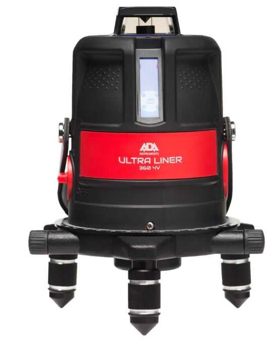 Обзор лазерного нивелира ada ultraliner 360 4v