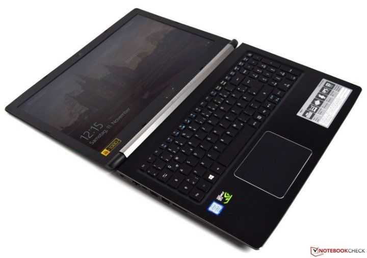 Обзор acer aspire 7 a715-72g мощного мультимедийного ноутбука