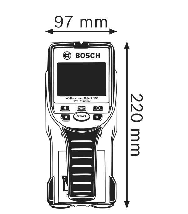 Детектор bosch d-tect 150sv