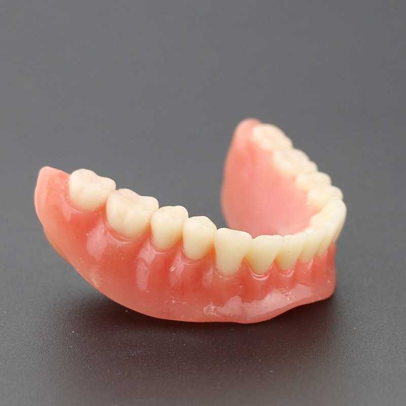 Съемные зубные протезы при полном отсутствии зубов в москве