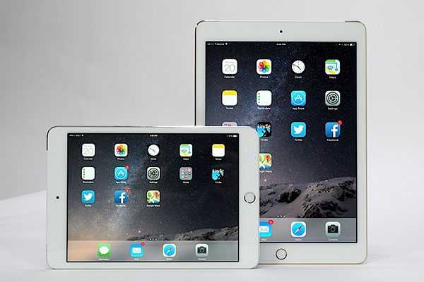 Apple ipad air vs apple ipad mini 4 wifi + cellular: в чем разница?