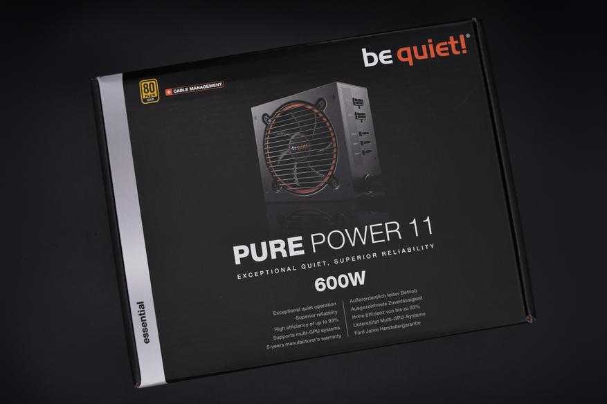 Be quiet! pure power 11 cm 700 вт: обзор. возможно, самое тихоходное «золото» - occlub