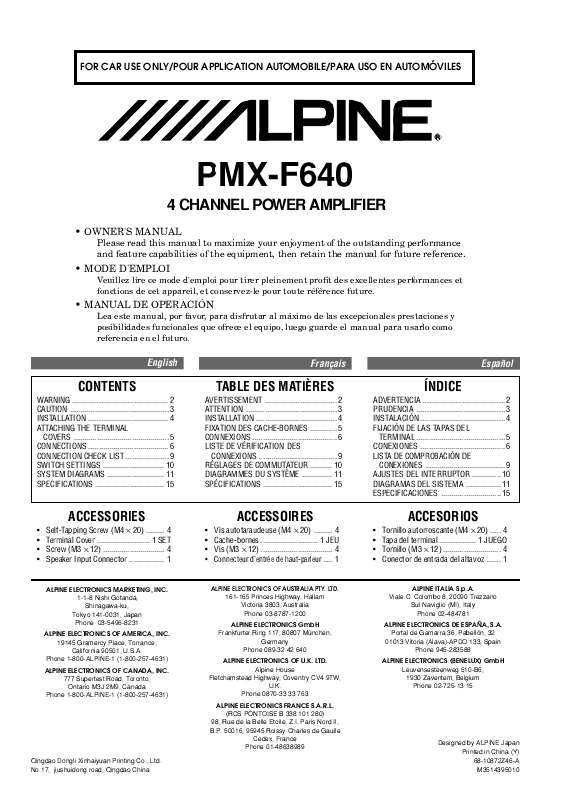 Автоусилитель alpine pmx-t320 купить от 2990 руб в новосибирске, сравнить цены, видео обзоры и характеристики - sku51650