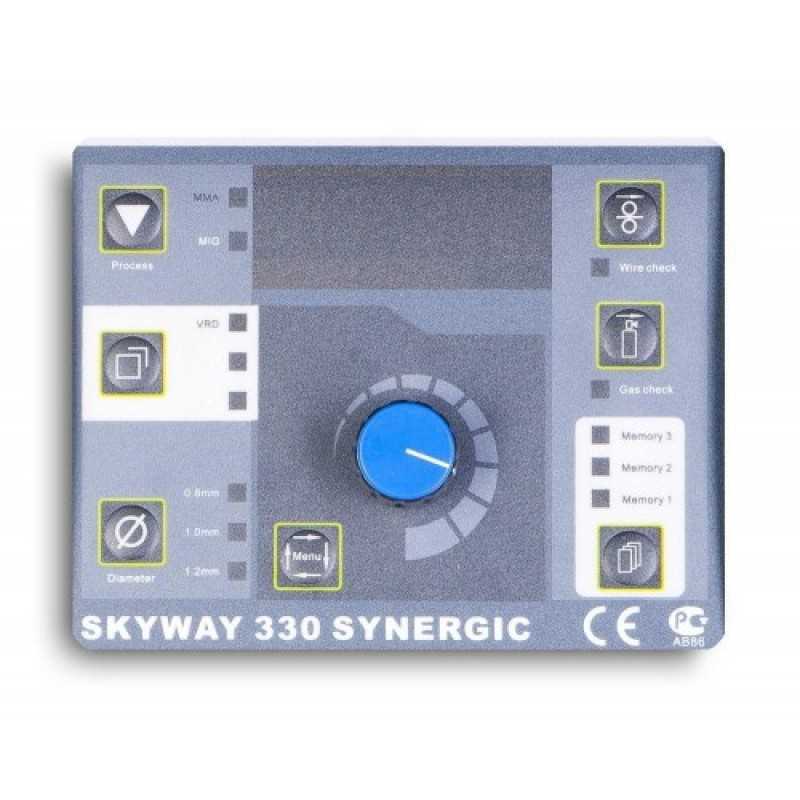 Инверторный полуавтомат aurora skyway 330 synergic