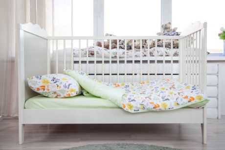 Детское постельное белье в кроватку: выбираем размер и качество комплекта для новорожденного + 115 фото