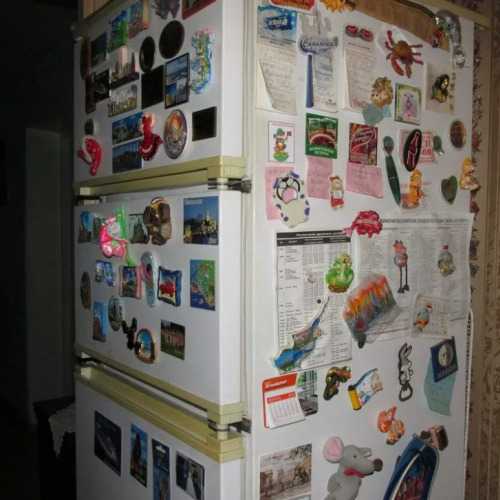 Можно ли вешать магниты на холодильник?