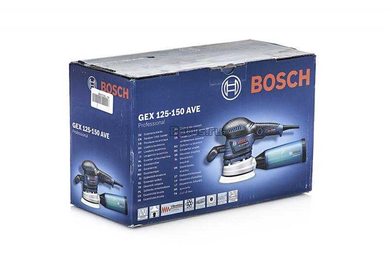 Bosch gex 125-150 ave l-boxx