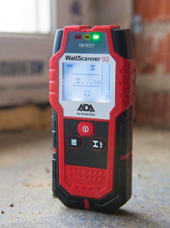 ADA instruments Wall Scanner 80 - короткий, но максимально информативный обзор. Для большего удобства, добавлены характеристики, отзывы и видео.