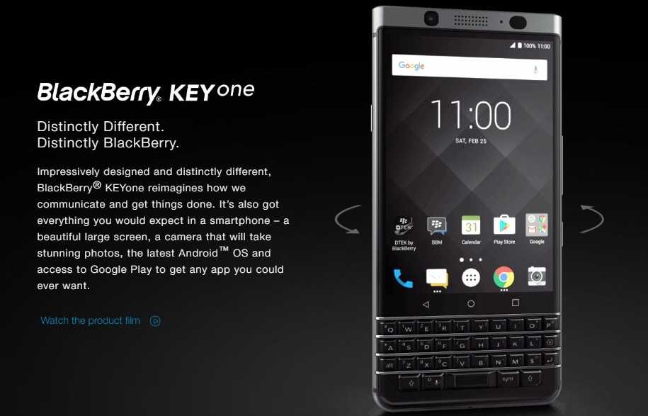 Обзор blackberry keyone: последний из могикан