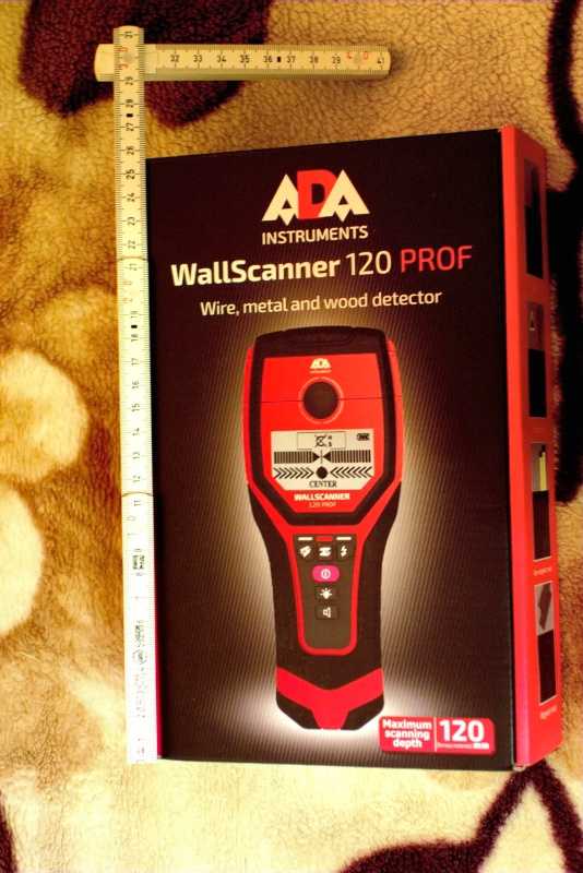 ADA instruments Wall Scanner 80 - короткий, но максимально информативный обзор. Для большего удобства, добавлены характеристики, отзывы и видео.