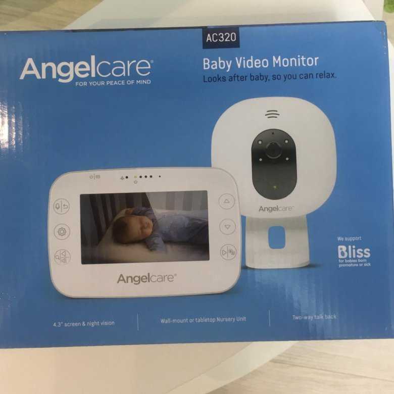 Видеоняня-монитор дыхания angelcare ac1100 — отзывы