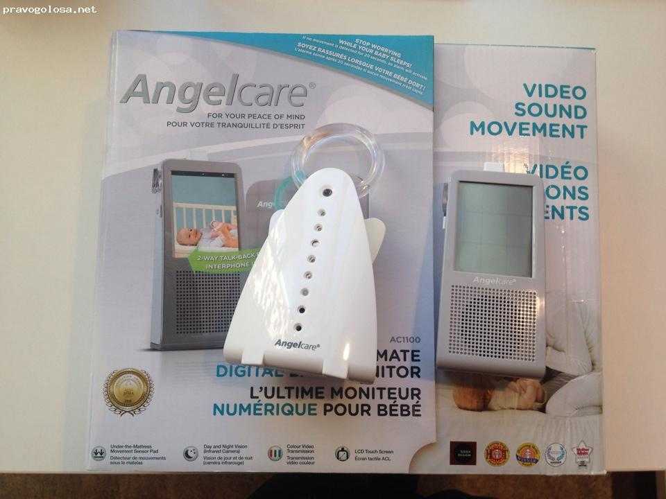 Видеоняня-монитор дыхания angelcare ac1100 — отзывы