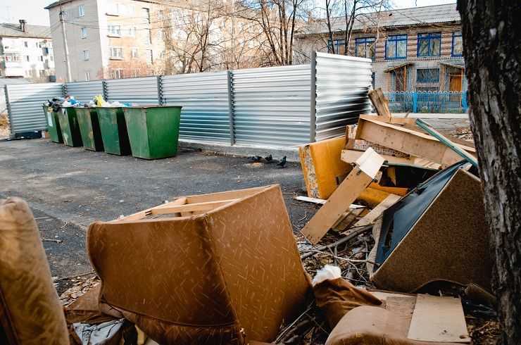 Штраф за вынос строительного мусора 2021 года для физических и юридических лиц – куда и как выбрасывать