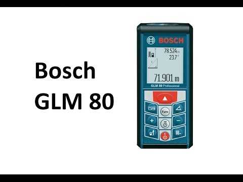BOSCH GLM 80 + R 60 Professional - короткий, но максимально информативный обзор. Для большего удобства, добавлены характеристики, отзывы и видео.