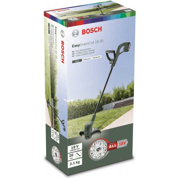 Bosch  easygrasscut 26 (0.600.8c1.j00) отзывы покупателей и специалистов на отзовик