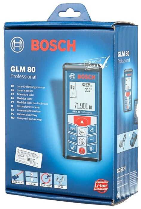 BOSCH GLM 80 + R 60 Professional - короткий, но максимально информативный обзор. Для большего удобства, добавлены характеристики, отзывы и видео.