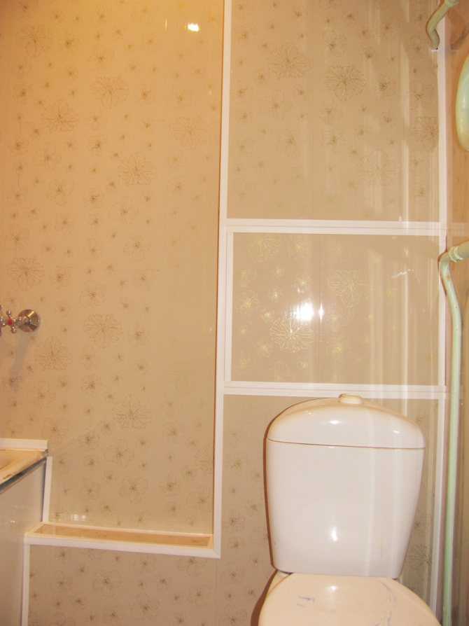 Ванная комната из пластиковых панелей: виды панелей и советы по отделке