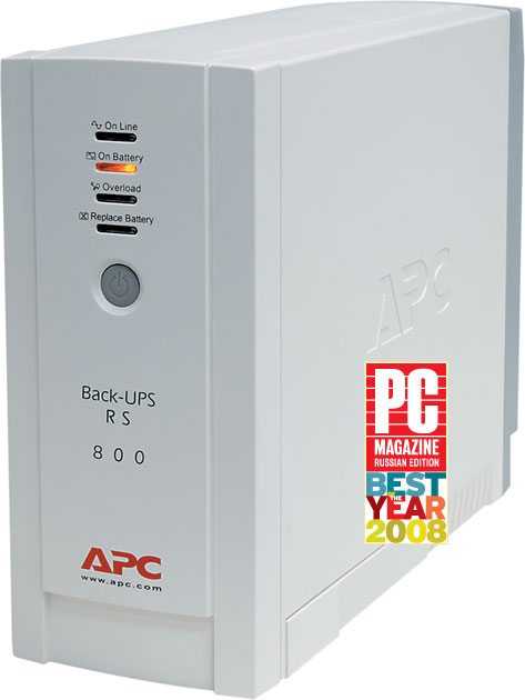 Обзор ибп apc by schneider electric back-ups pro br1500g-rs