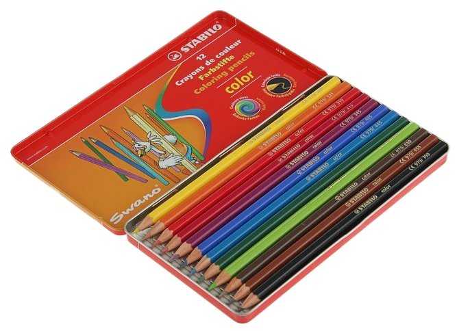 Лучшие цветные карандаши для детей и профессиональных художников