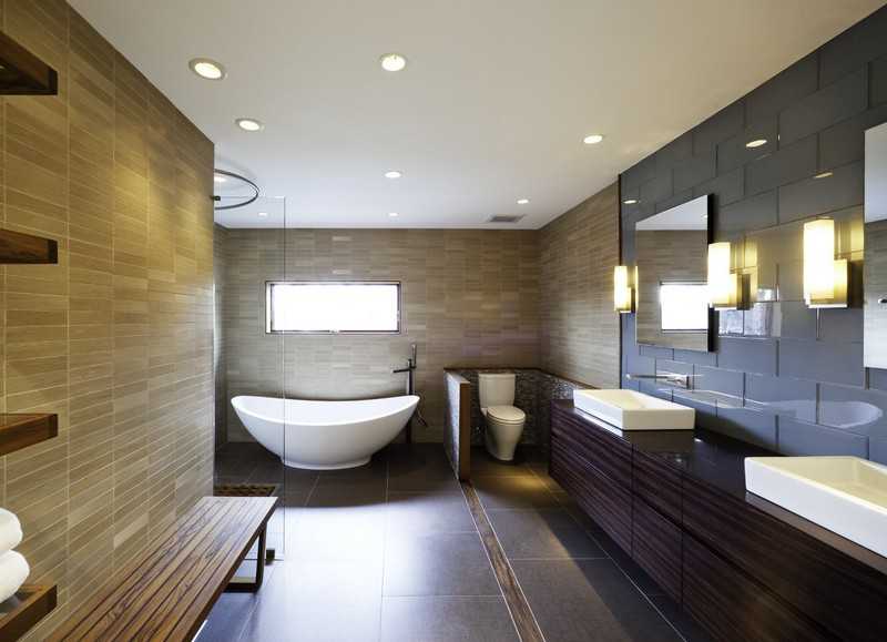 Как расположить светильники в ванной комнате: размещение света на 2, 3, 4, 5 кв. м., фотообзор