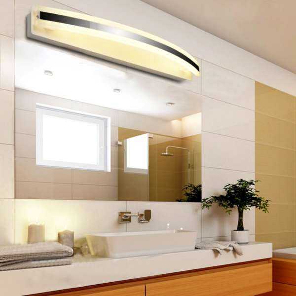 Правильное освещение в ванной комнате (+5 фото с примерами)