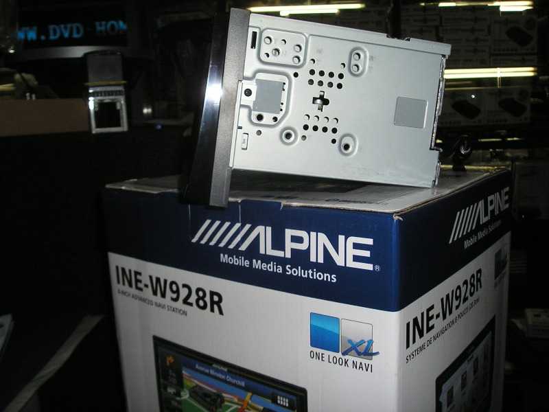 Мультимедийный центр с gps 2 din alpine ine-w990bt bluetooth (фотос)