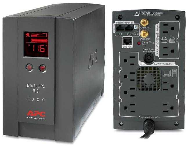 Ибп apc back-ups power-saving es 8 outlet 550va 230v cee 7 / 7 be550g-rs